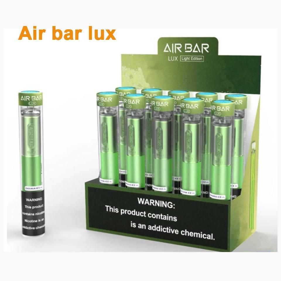

Air Bar Lux Disposable Vape Pen 1000 Puffs 500mAh Battery 2.7ml Airbar Pods Pre-Filled Vapor Stick Device