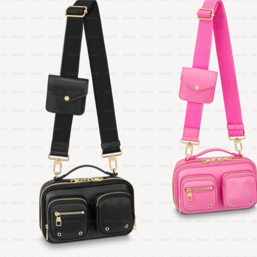 

Top quality Women's men Genuine leather Bags tote UTILITY CROSSBODY fashion Shoulder bag wallet Purse Luxury Designer Diana Original MON0GRAM Handbags hobo Handbag, Carton