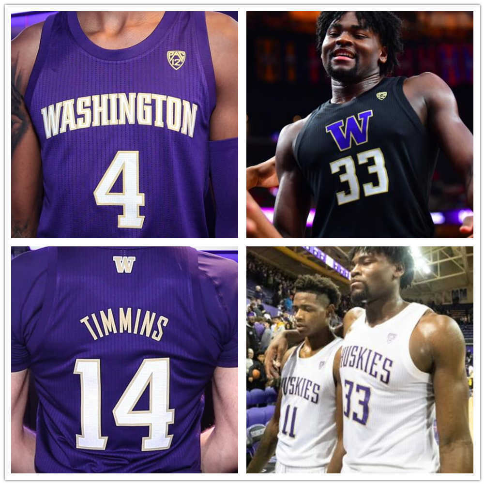 

NCAA 20 Markelle Fultz Washington Huskies College Basketball Jersey Brandon Roy Hameir Wright Quade Green Nahziah Carter, Purple