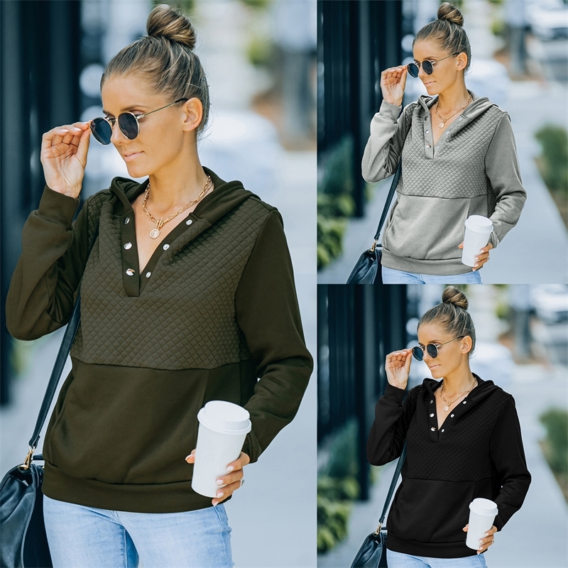 

women's clothing 2021 autumn winter new fashion leisure pullover hooded sweater women, Black