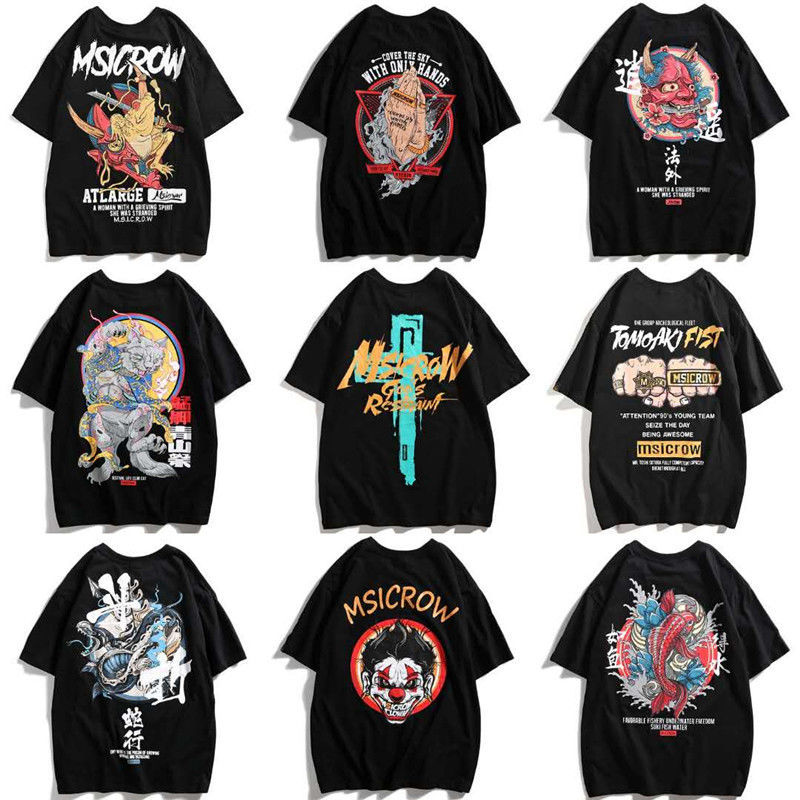 

2021 New Dos Homens Japo Hip Hop Camiseta Engraado Moda Harajuku Oversized Tshirt Streetwear Vero Balck Chins t Camisa La2l, 15