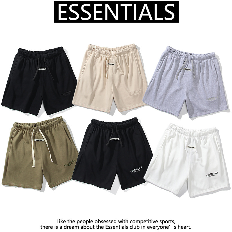 

Fashion High Street Shorts Sweatpants Streetwear Y2k Men's and Women's Pants, White;black