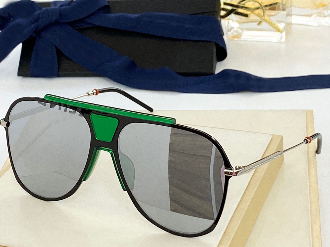 

Women Sunglasses for men Latest selling fashion 0224S sun glasses mens sunglass Gafas de sol top quality glass UV400 lens with box, White;black