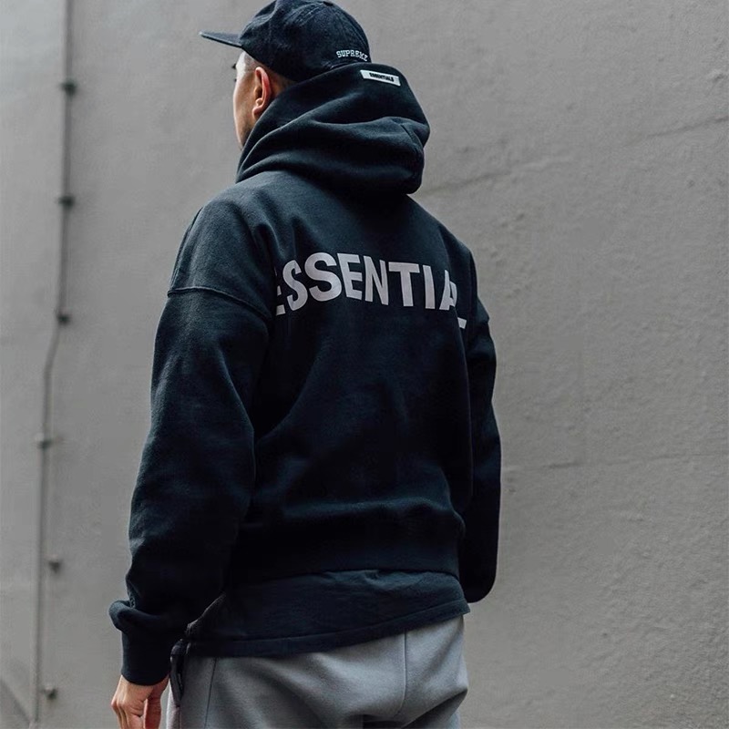 

Men womens hoodies Leisure fashion trends fear of god essentials Pocket letters warm fog essential hooded women designer mens tracksuit letter, I need other product