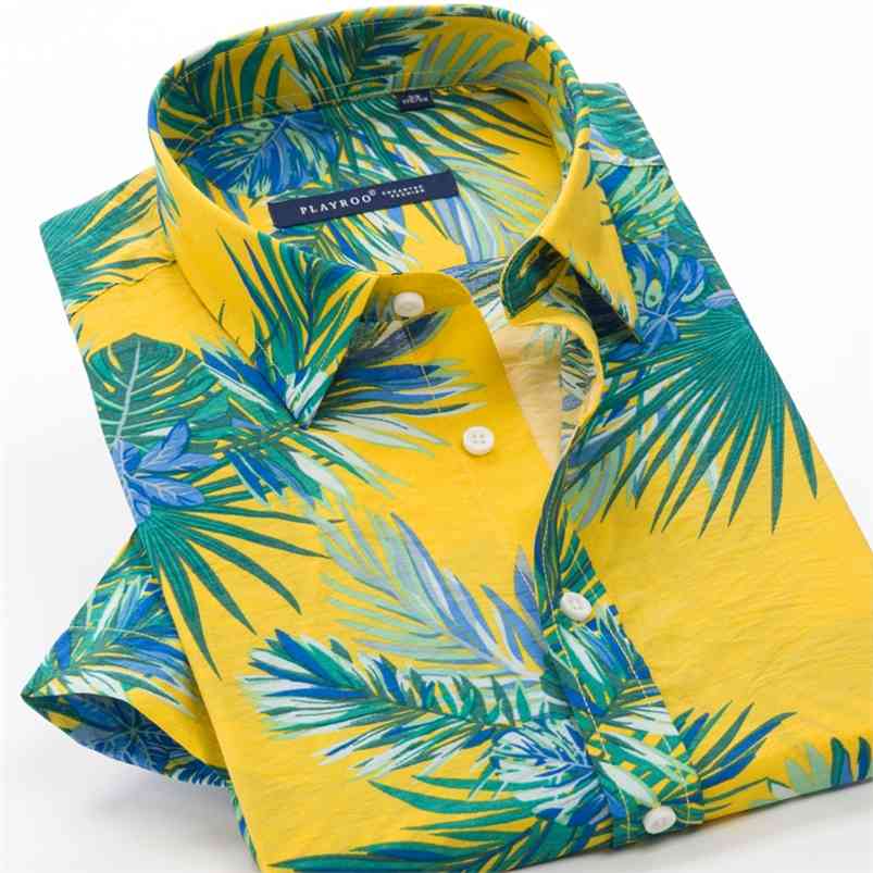 

Men's short sleeve Hawaiian shirt, quick-drying larger Asian size, summer , casual and floral, beach,XXL-10XL for men 210721, 85205