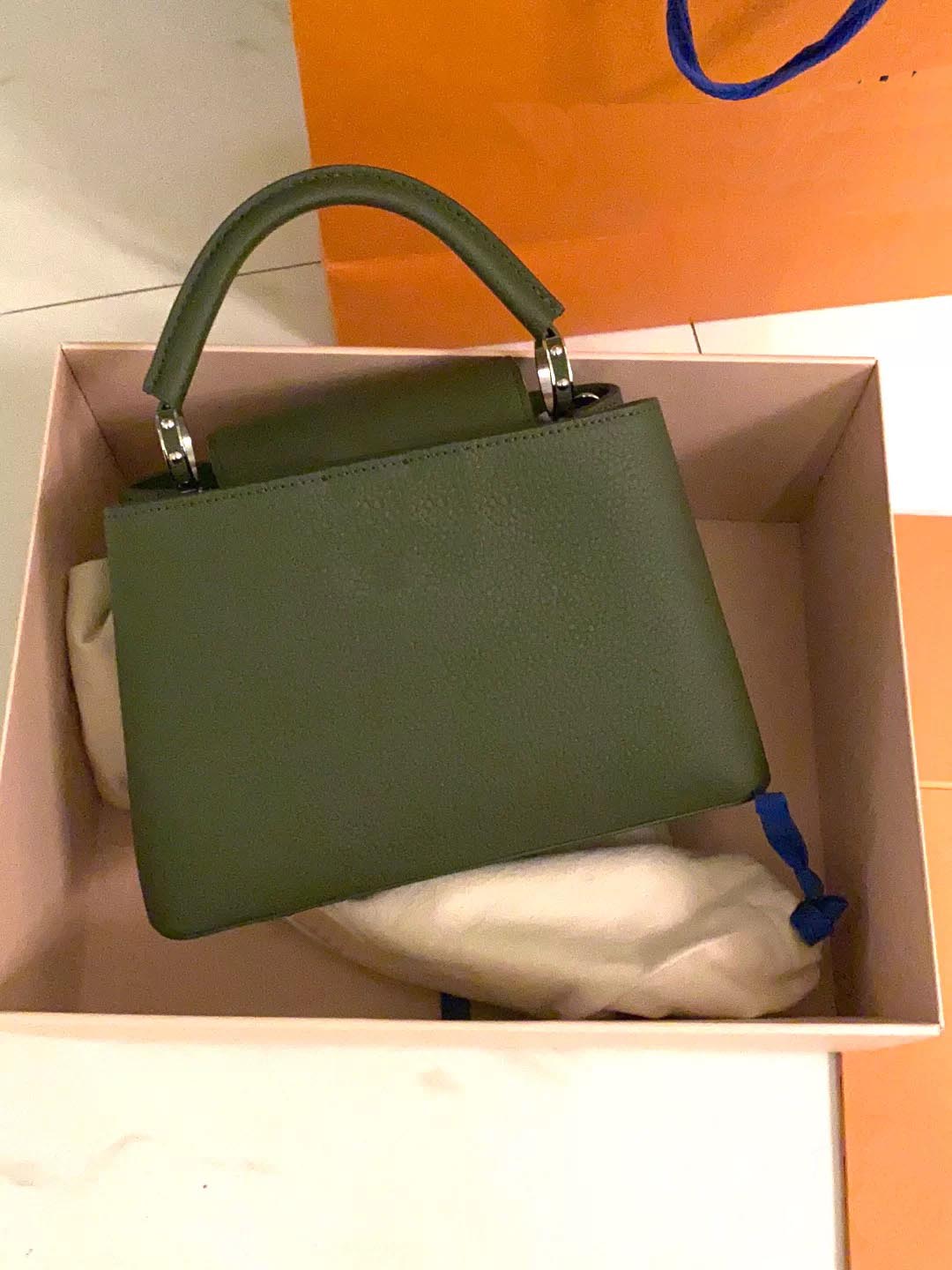 

2022 Fashion Women Handbags Ladies Designer Bags Lady Clutch Bag Shoulder Tote Female Purse Capucines High Quality Fashion Handbag, Cap
