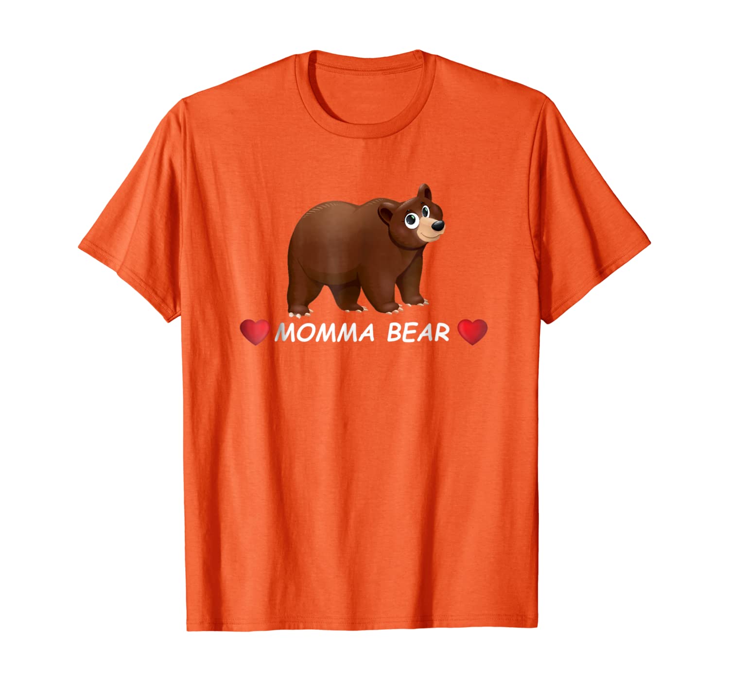 

Cute Momma Bear shirt, White;black