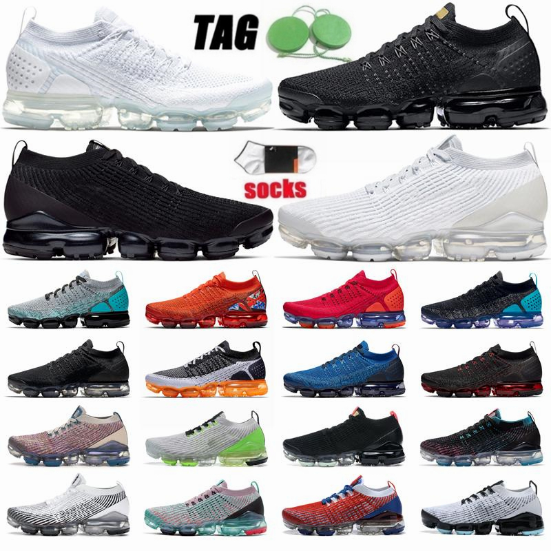 

air vapormax men 3.0 vapor running shoes max triple black white Pure Platinum Zebra Astronomy Blue Oreo mens women airmax 2.0 trainers outdoor sports sneakers, 38