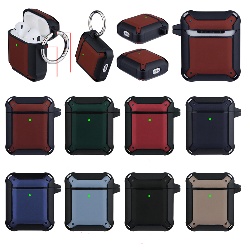

Bumblebee army clip sticker leather pc cases for apple airpods case airpod 1 2 3 pro earphone protective cover