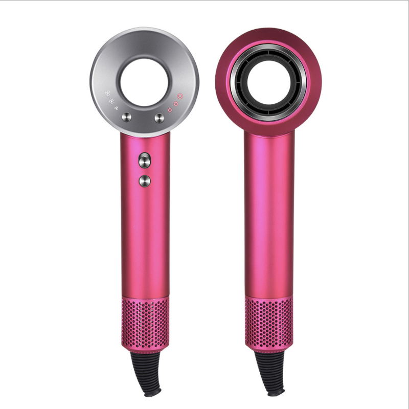 

Electric Hair Brushes Professional Dryer With Leather Case Strong Wind Salon Air&Cold Air Dry Hairdryer