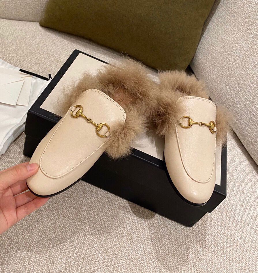 

Luxury Winter Designer Women's Princetown Sandals Slipper Horsebit Mule Flats Leather Lady Slippers Party Comfort Walking EU35-42, 16