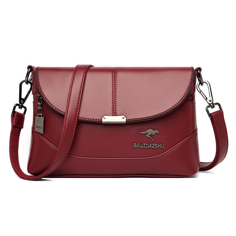 

Women Bags Sac A Main Women Handbags Leather Ladies Shoulder Bags Brand Designer Crossbody Female Messenger Bag Bolsa, Black