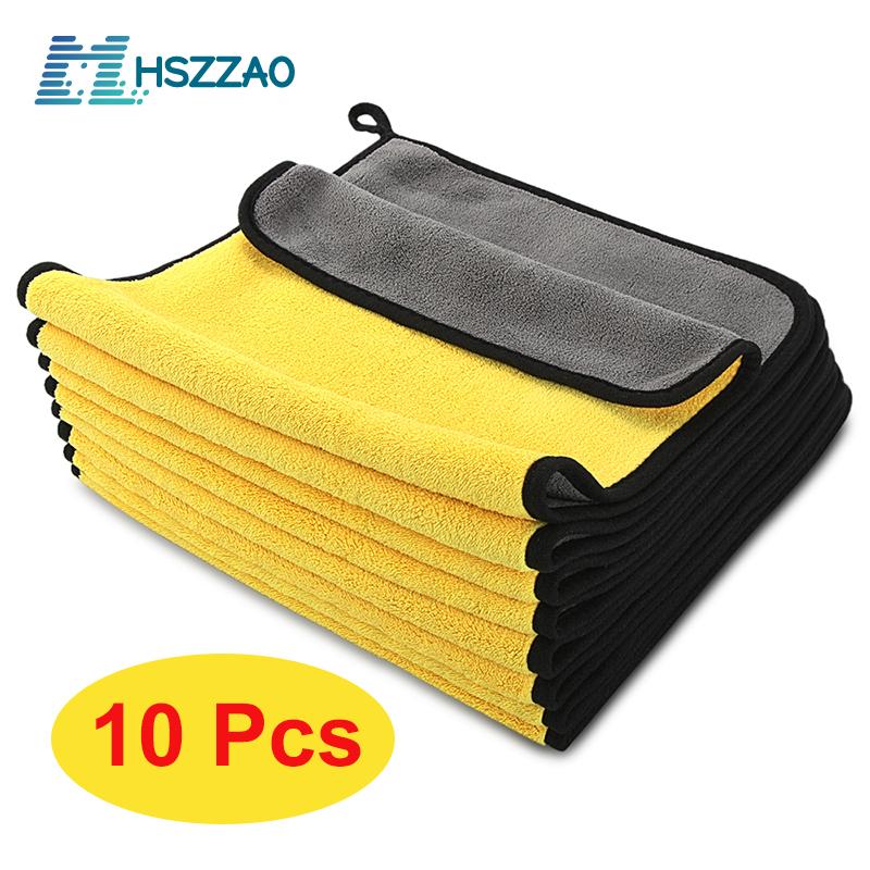 

Towel Microfiber Cleaning And Drying Cloth For Cars, Extra Soft Care Details Of The Wash, Does Not Scratch Paint, Av
