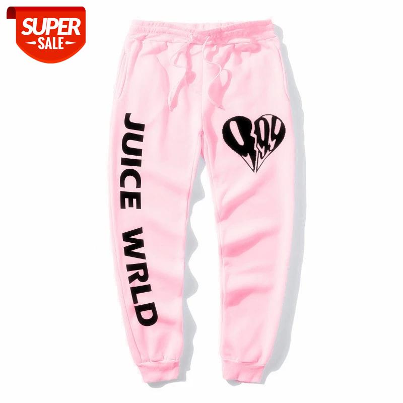 

Mens brand Pants Juice Wrld Joggers Trousers Streetwear Sweatpants women Pantalones Men Trousers Pantalon jogging Harem Pants #si24, Black