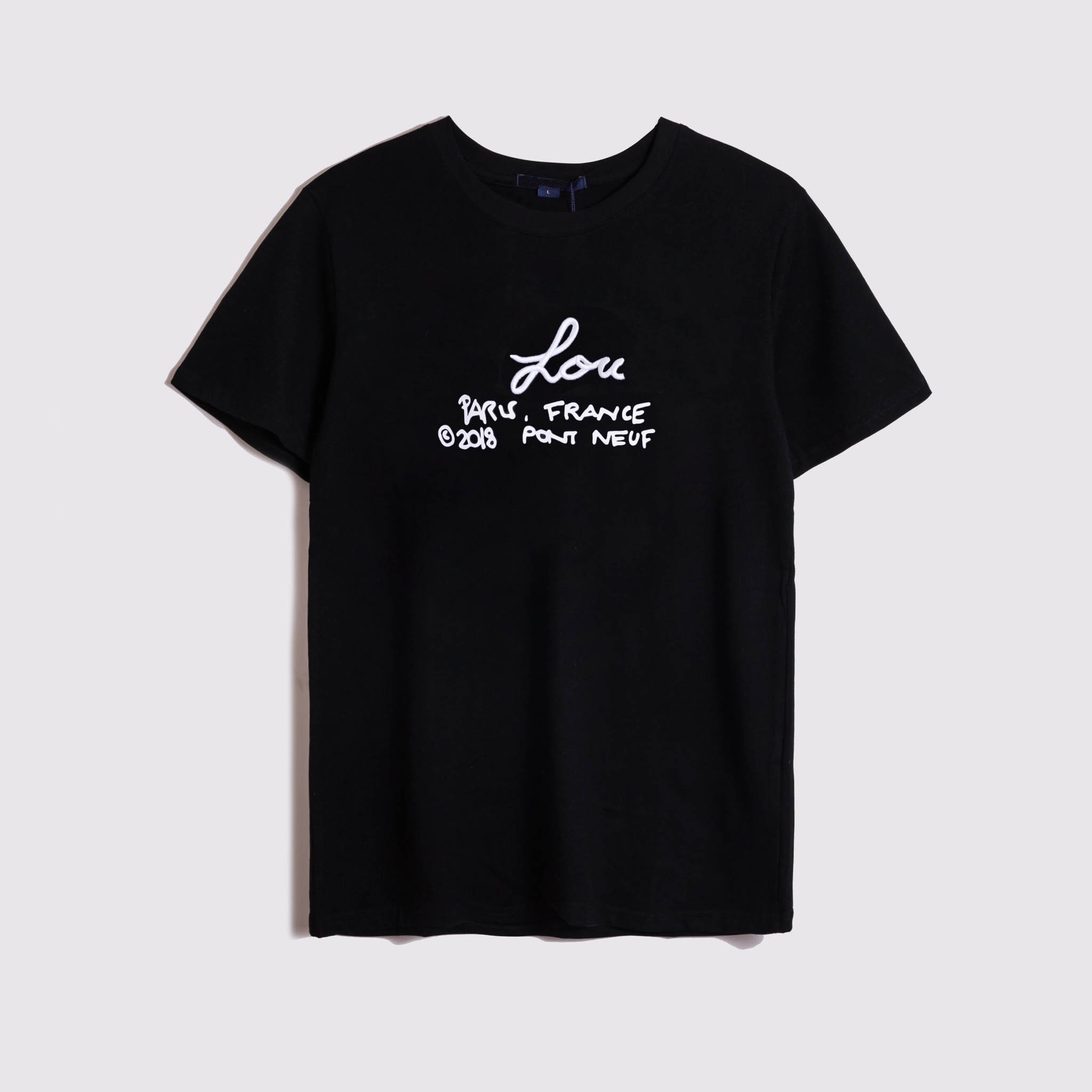 

21sssummer fashion Women Men designers stictched T-Shirt Letter printing Pullover Clothing mode Femelle hommes Luxury embroidery clothes Tops t shirts white black