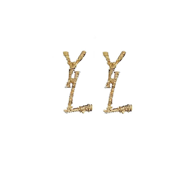 

Fashion Charm Earrings for lady Women Party Wedding Lovers gift engagement Jewelry for Bride With BOX NRJ, Golden