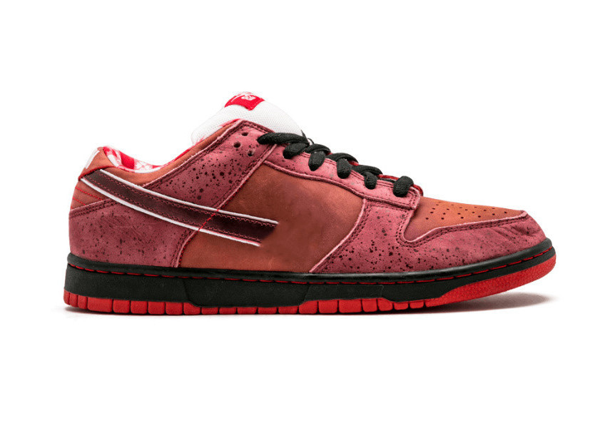

Red Lobster SB Low Top Quality Flat Shoes Mens Sport Pink Clay Sports Sneakers Ship With Size, Bubble wrap packaging
