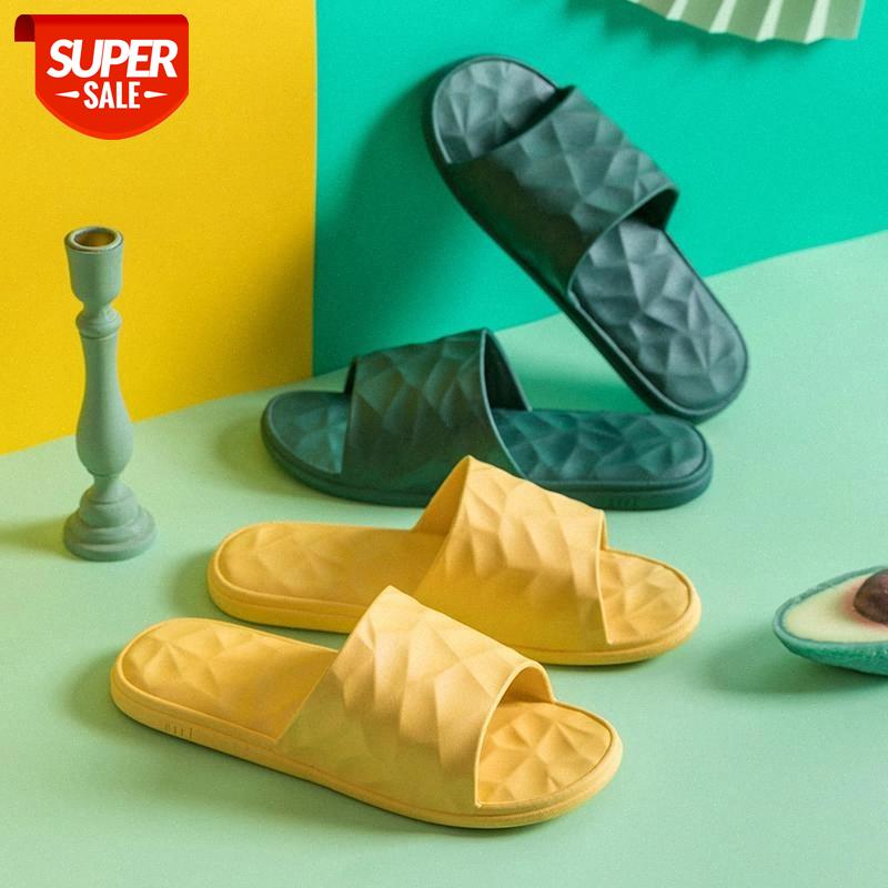 

LCIZRONG Candy 8 Colors Women Home Slippers Large Size Flip Flops Comfortable Beach Slippers Couple Women Men Indoor Shoes #Uu4U, Black