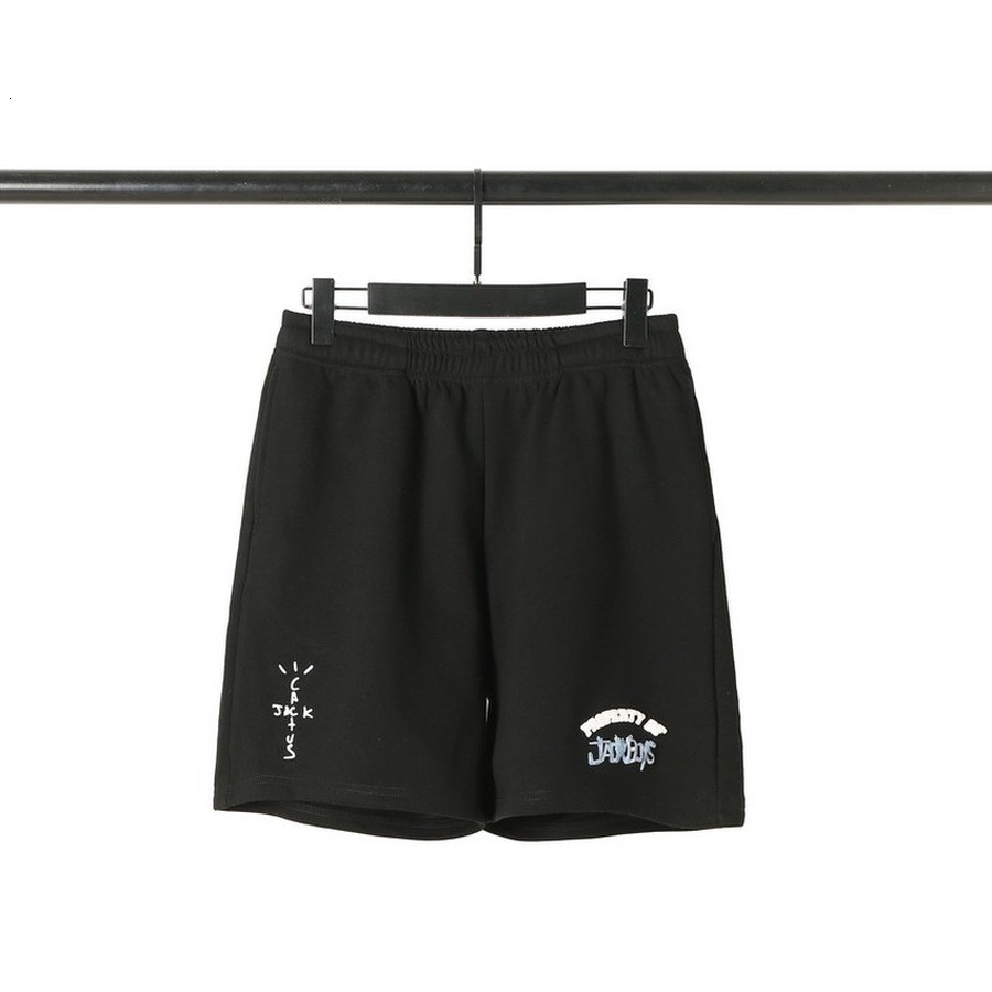 

2021 New Cactus Jack Travis Scott Women Casual Shorts Justin Bieber Men Clothing 0tiu, White;black