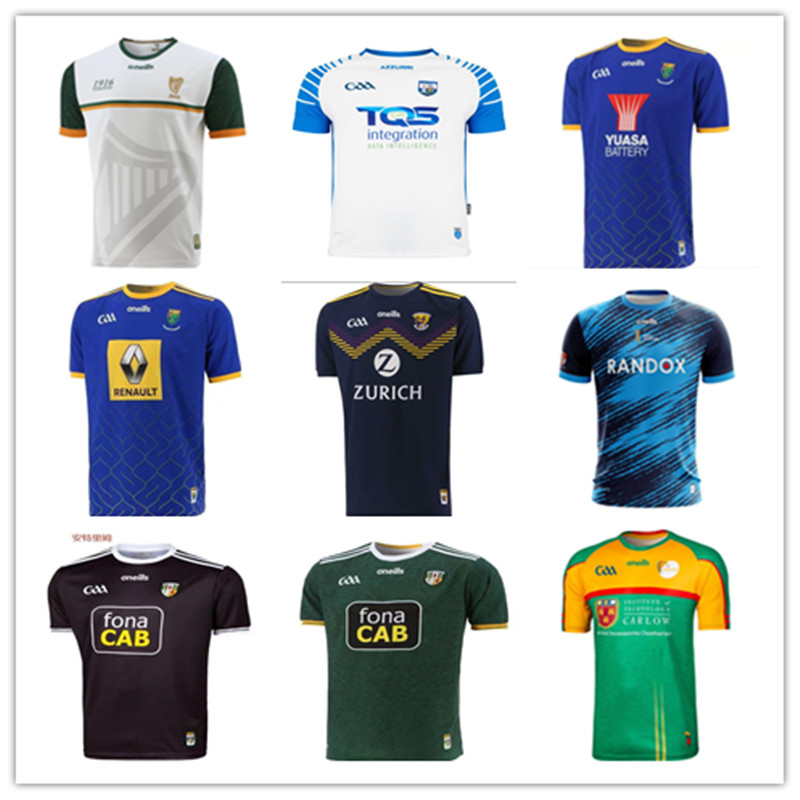 

2021 Gaa Carlow Roscommon Offalys Newyork Rugby Jerseys Longford Limerick Weexford Kilkenny Donegal Antrim Kerry Tyrone Liège Mayo Galway Dublin Gaillimh cork, Adult shirt