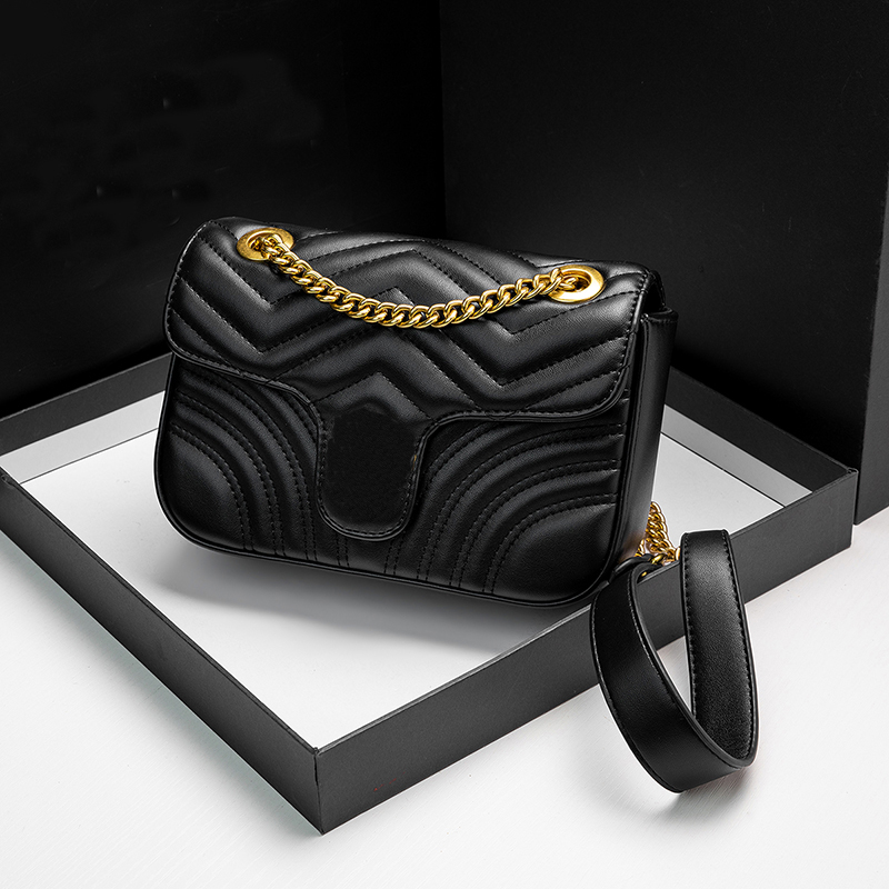 

5A+ Luxury designer ladies handbag heart-shaped stitching bag leather chain shoulder messenger wallet wave pattern clutch, White tuba