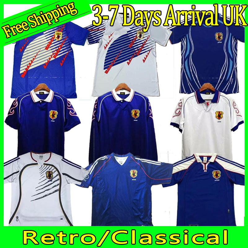 

2006 Japan National Team NAKATA Mens Soccer Jerseys SOMA AKITA OKANO KAWAGUCHI Retro Home Away Football Shirt KAZU HATTORI Uniforms WORLD CUP, 2002