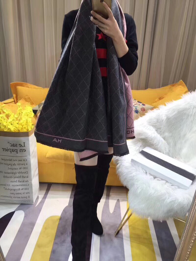 

Fashion Winter Scarf Women Cashmere Warm Foulard Lady Horse Scarves Thick Soft Bufanda Shawls Wraps 2020 New, Blue;gray