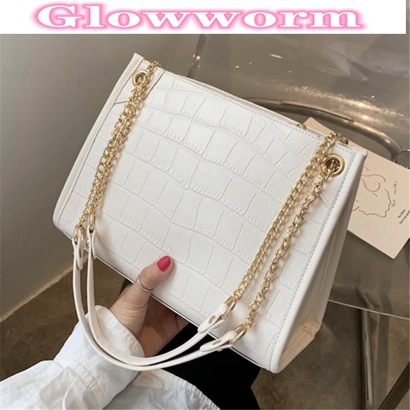 

Luxury Women Handbag High Quality Pu Leather Ladies Large Shoulder Bags Fashion New Chain Women Crossbody Bags Ladies Travel Bag, Black