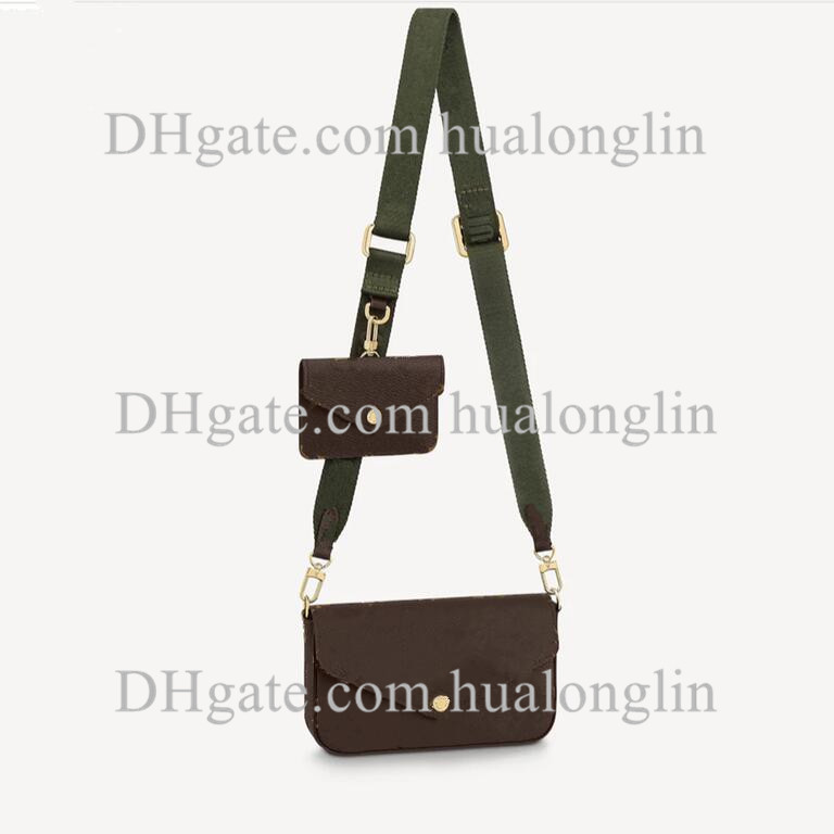 

Women Handbag Messenger Leather Bag shoulder cross body fashion woman purse original box serial number, Pink