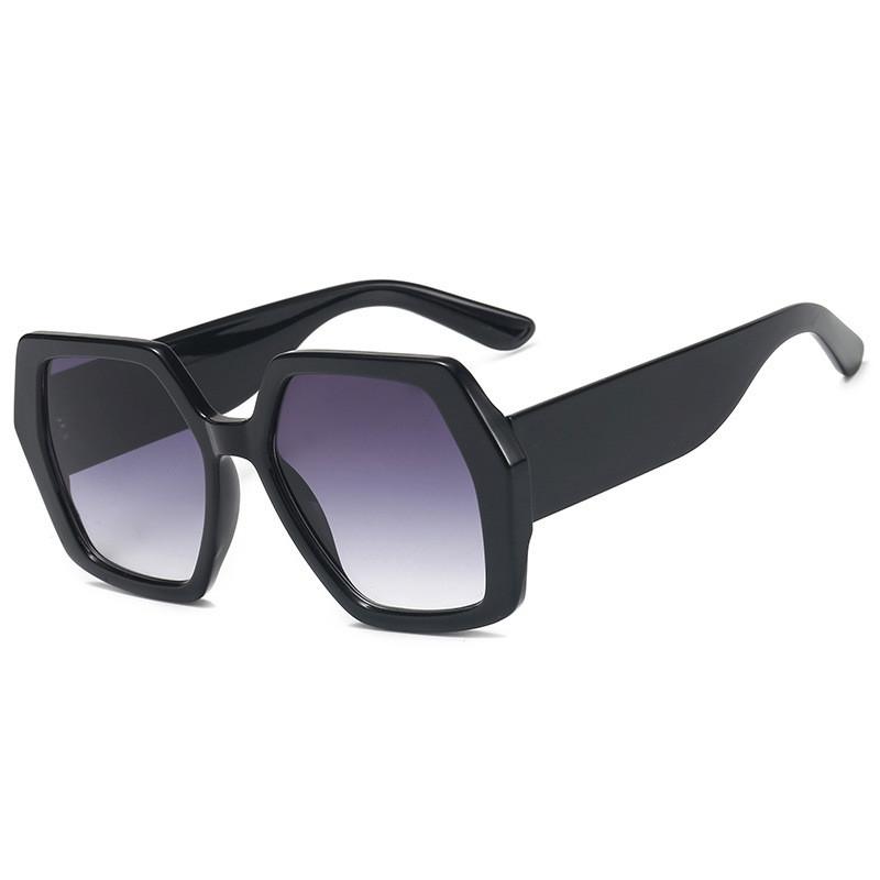 

Sunglasses 2021 Oversized For Women Brand Designer Retro Sun Glasses UV400 Red Green Shades Eyewear Woman