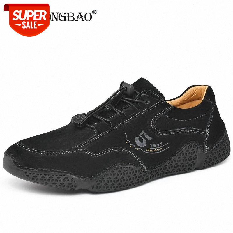 

New Brand Men Casual Shoes High Quality Genuine Leather Men's shoes Fashion Outdoor Men Loafers Soft Comfortable Driving Shoes #br8d