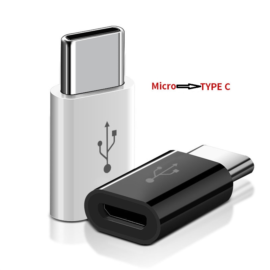 

Micro USB to Type C Adapter Converter Micro-B to USB-C For Samsung LG HTC Android phone