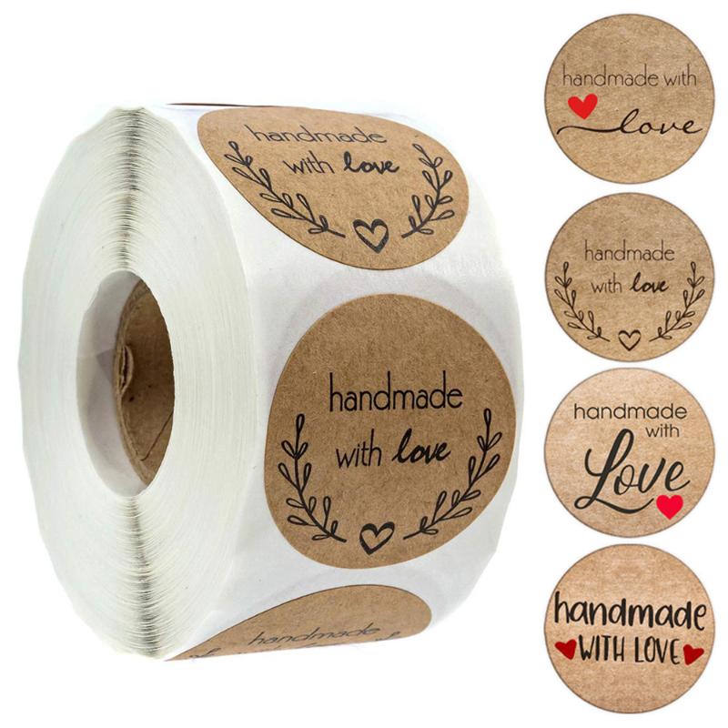 

Gift Wrap Discount Kraft Paper Stickers, Scrapbooks, Stationery Labels, Handmade Love And Thank-you Messages, $100-500. Deco Stickers