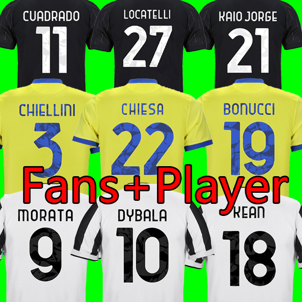 

21 22 soccer jersey 2021 2022 KEAN DYBALA MORATA CHIESA McKENNIE LOCATELLI Top football kit shirts chiellini bonucci Kits Men Kids sets uniforms, 3rd