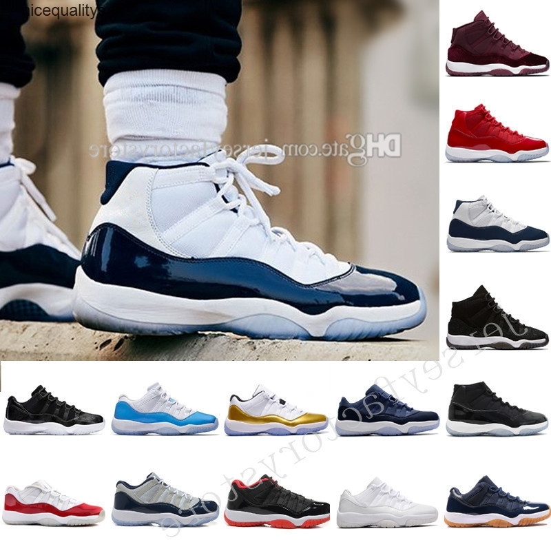 

(with box)11 PRM Heiress Black Stingray Gym Red Chicago Midnight Navy Space Jam Men Women Basketball Shoes sports shoes Sneakers US 5.5-13, #21 high wheat