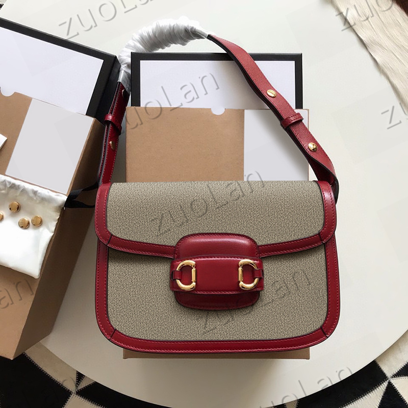 

602204 Horsebit 1955 Shoulder Bag 2 Sizes Mini 20.5cm and Small 25cm Versatile for Crossbody as well Vintage Retro Style Lady Flap 658574, Gift bags