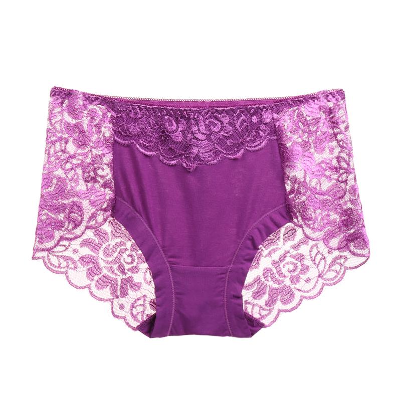 

Women's Panties 2021 Sexy Lace Women Seamless Translucent Briefs Thong Underwear, Wh