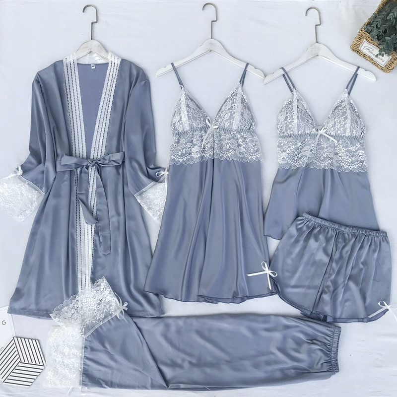 

Gray Women 5pcs Paige Suit Sexy V-necklace Wrapped Up Beeping New End Sweet Pink Dress Competed a House Cut to Wear N1x8, Black
