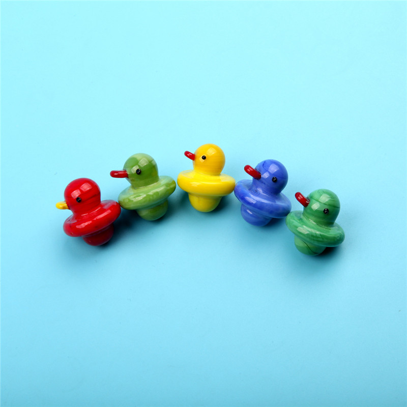 

2021 Colorful Solid Colors Duck Designs For Smoking Accessoires Glass Pipe Glass Dab Oil Rigs Quartex Banger Nails FY2558
