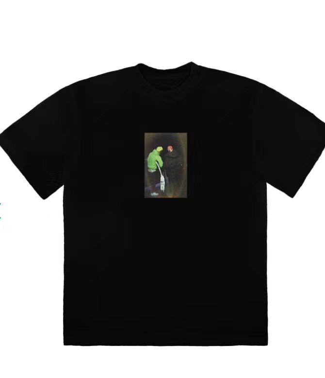 

2021 New Travis Jackboys Photo Tees Ss Best Quality Women Couples Hiphop T-shirt Short Sleeve Cotton t Shirt Men Msyd