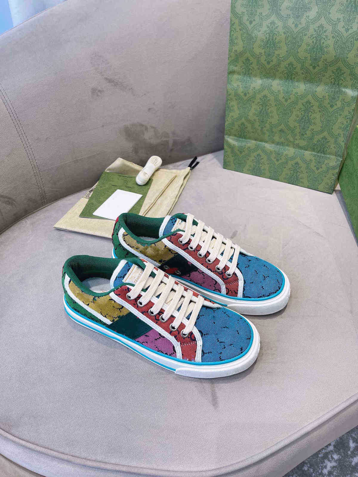 

2021 color matching Casual Shoes men's and women's progettista tennis 1977 , with mesh cotton luxueux fashion coach boy sneakers, Cannot be purchased separately