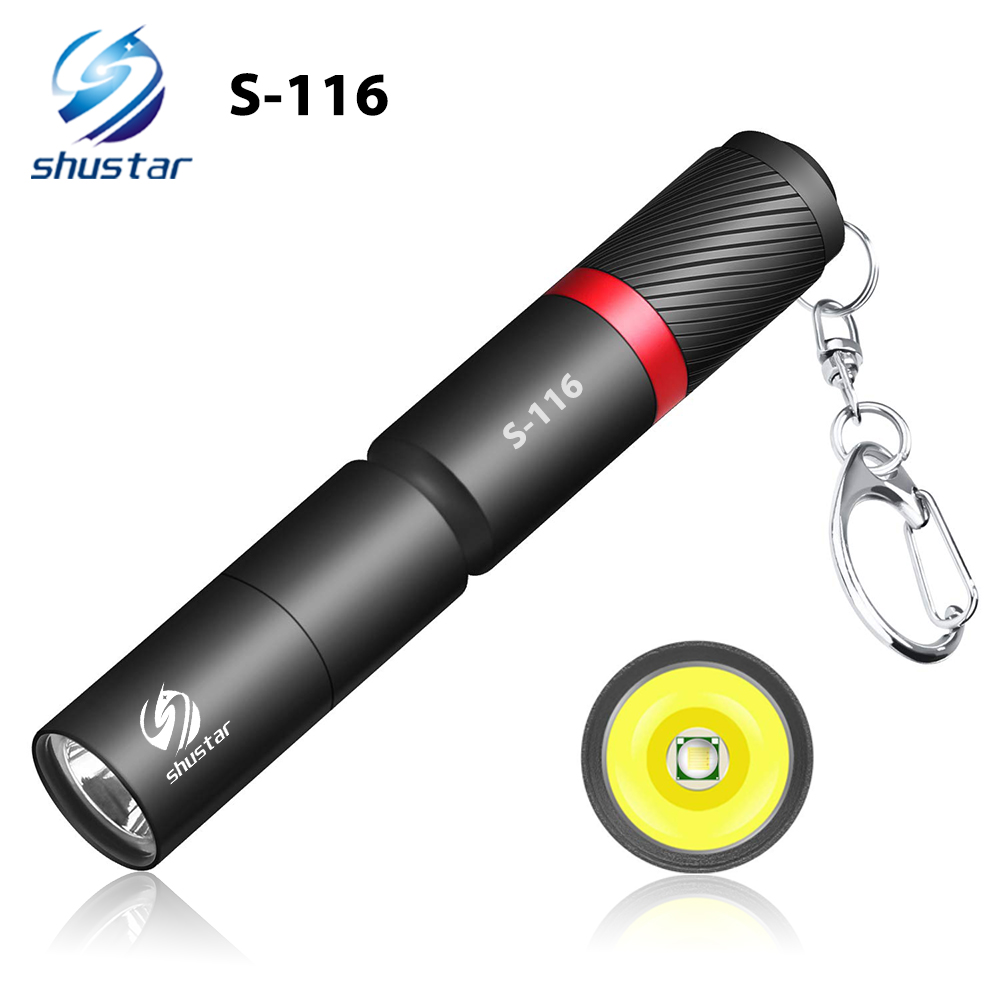 

Ultra small LED Flashlight With premium XPE lamp beads IP67 waterproof Pen light Portable light For emergency camping outdoor