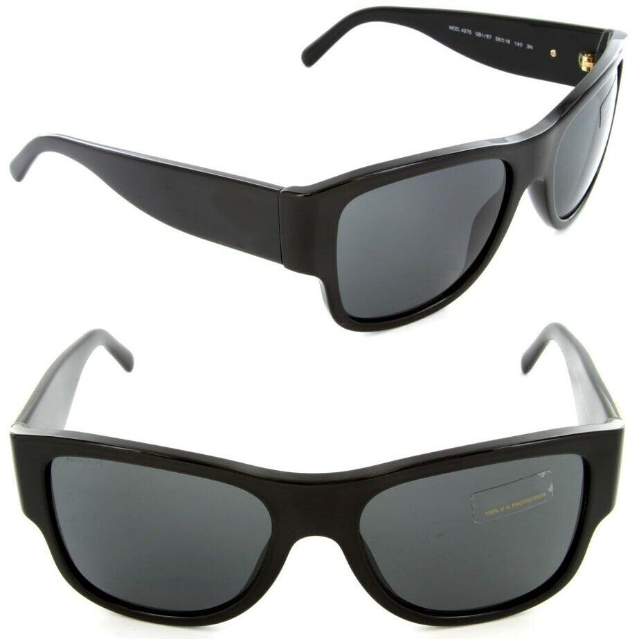 

4275 GB1 81 Black Grey Polarized Lens Mens Square Sunglasses 58 mm Unisex Designer Sunglasses Luxury Sunglasses Fashion Brand Sun Glasses, White;black