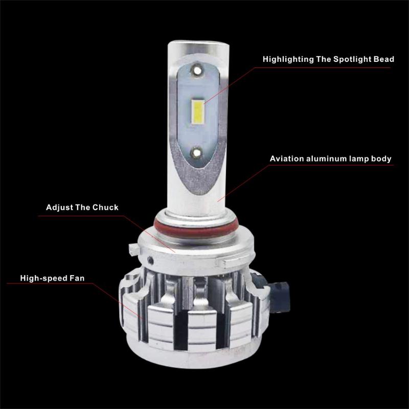 

Car Headlights 12 V LED Headlight Highlighting Laser H7H1 160 W15000lm 6000 K To 6500