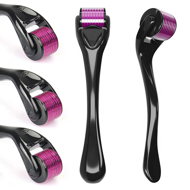 Derma Roller Professional Microneedling Roller DRS for Face Beard Growth Hair Growth 0.2/0.25/0.3mm Mesotherapy System Beauty-image-751114088