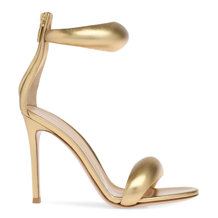 Été européen et américain nouvelles sandales en peau de mouton mode talons hauts nobles femmes stiletto all-match chaussures à bout ouvert sexy c