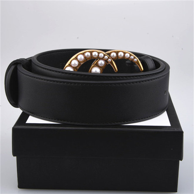 

Fashion leather red green snake buckle g men women belt big gold classic clip 3.8cm wide box, 3.8cm belt