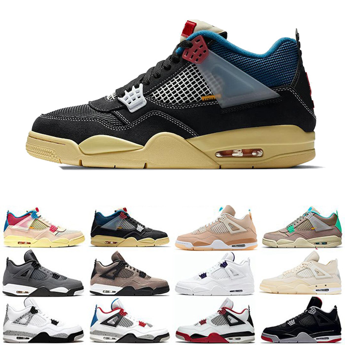 

IV 4S Basketball Shoes Jumpmans Oreo Fire Red Zen Master Desert Moss University Blue Black Cat Taupe Haze Cement Shimmer OW Aleali Sail May Veterans Day Sports Sneaker, Coming soon