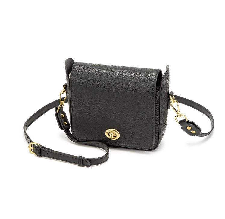 

Luxury Men's Messenger Bag Vintage PU Leather Shoulder bags Crossbody Handbags, Black