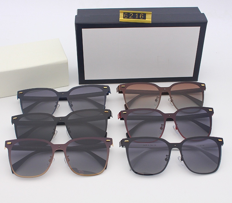 

New High Quality Men Women Star Sunglasses Square Frame Fashion Designer UV400 Glasses Polaroid Lenses